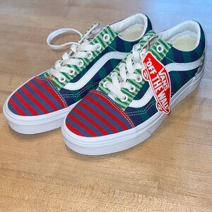 Vans Kids Multicolored Striped Sneakers